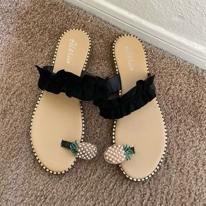 Shein Pineapple Sandals